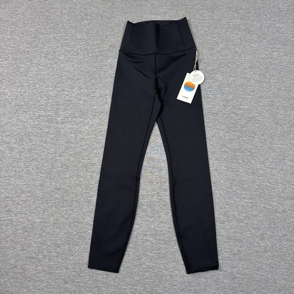 Vuori Evolve Leggings Womens Size XS Black Pull On Stretch Active Fitness NEW